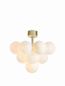 MERLOT Plafon 13L Złoty/Biała 107912 Markslojd