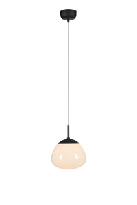 RISE Pendant 1L Black/White 108295 Markslojd
