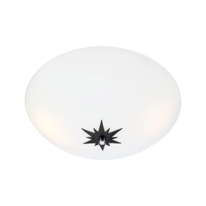 ROSE Plafond 35cm White/Black 108207 Markslojd