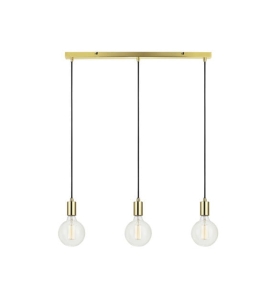 SKY Wisząca 3L Prosta Złota 106335 Markslojd