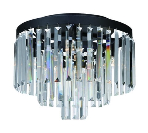 VENTIMIGLIA Plafon 4L 42cm Czarny/MC 106563 Markslojd