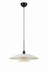 MILLINGE Pendant 1L Matt White/Black 108430 Markslojd
