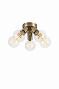 MAZZO Ceiling 5L Antique Brass 108553 Markslojd