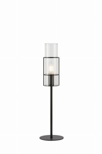 TUBO Table 1L 50cm Black/Clear 108555 Markslojd
