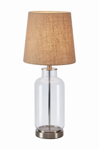 COSTERO Table 1L 61,5cm Transparent/Natural 108694 Markslojd