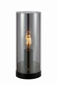 POST Table 1L 12cm Black/Plated Smoke 108734 Markslojd