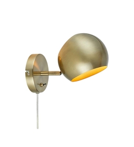 EDGAR Ścienna 1L Antique Brass 108754 Markslojd