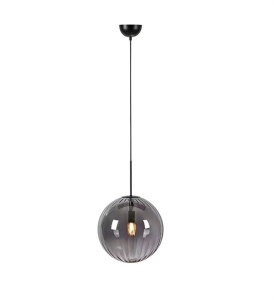 FENGARI Wisząca 1L Matt Black/Smoke 108762 Markslojd