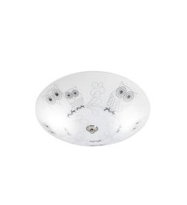 UGGLARP Plafon 2L 39cm White/Black 108764 Markslojd