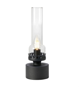 KANDELLA Stołowa 1L Sandy Black/Clear 108786 Markslojd