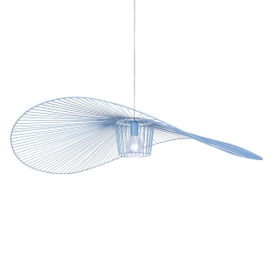 Stylowa, dekoracyjna, niebieska lampa wisząca KP-21 z serii KAPELUSZ Kaja Lighting