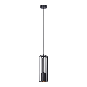 Pojedyncza lampa wisząca z drucianym kloszem K-4930 z serii FALCON Kaja Lighting