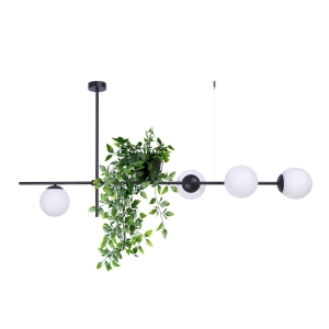 Dekoracyjna lampa sufitowa z kwietnikiem do salonu K-4737 z serii VUELTA Kaja Lighting