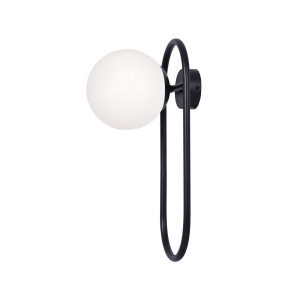 Estetyczny kinkiet ścienny z matowym kloszem Ø16 K-4964 z serii FINESTRA Kaja Lighting