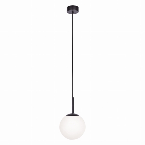 Lampa wisząca czarna z regulowaną wysokością K-4886 z serii FARO Kaja Lighting