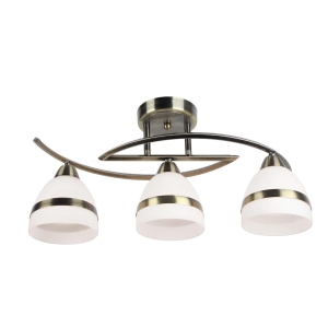 Elegancka lampa sufitowa do sypialni K-JSL-6572/3 AB z serii COLAR Kaja Lighting