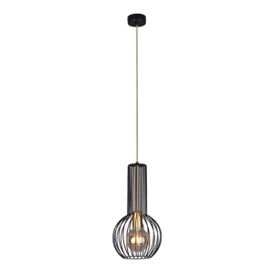 Dekoracyjna lampa wisząca do kuchni nad wyspę K-4520 z serii ARVI BLACK Kaja Lighting