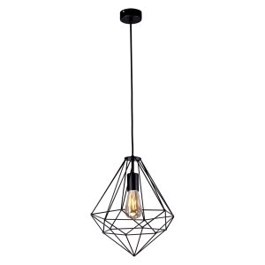 Lampa wisząca z dużym, drucianym kloszem K-4000 z serii MARKO Kaja Lighting