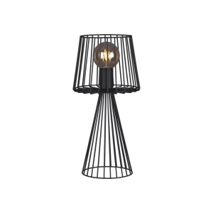 Designerska, druciana lampka stołowa K-4642 z serii SOUL BLACK Kaja Lighting