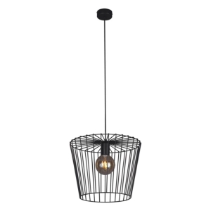 Nowoczesna, metalowa lampa wisząca do jadalni K-4641 z serii SOUL BLACK Kaja Lighting