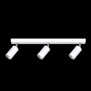 Biała listwa sufitowa z klasycznymi reflektorkami K-4729 z serii KAYLA Kaja Lighting