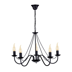 Nowoczesny, świecznikowy żyrandol do sypialni K-3991 z serii BARTEZ Kaja Lighting