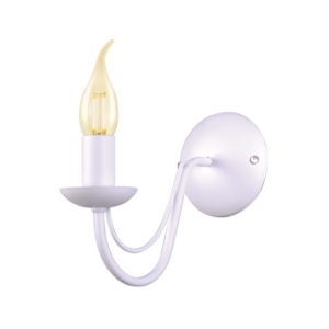 Nowoczesny, biały, świecznikowy kinkiet K-3998 z serii BARTEZ II Kaja Lighting