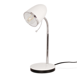 Stylowa lampka biurkowa idealna dla ucznia K-MT-200 BIAŁY z serii KAJTEK Kaja Lighting