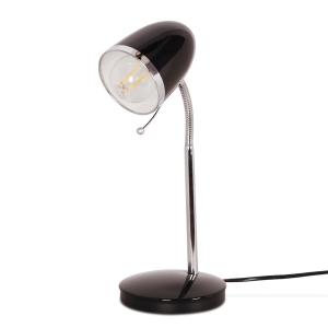 Ponadczasowa, regulowana lampka biurkowa K-MT-200 CZARNY z serii KAJTEK Kaja Lighting