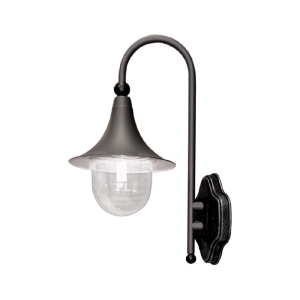 Dekoracyjna lampa ścienna, elewacyjna K-8130 CZARNY z serii BOSTON Kaja Lighting