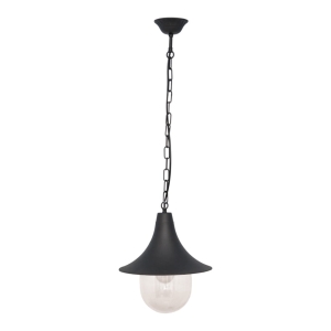 Zewnętrzna lampa wisząca na łańcuchu K-8131 CZARNY z serii BOSTON Kaja Lighting