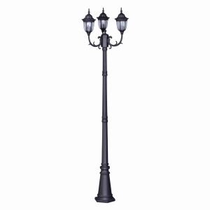 Wysoka latarnia stojąca do ogrodu K-7007A2/3N CZARNY z serii VASCO Kaja Lighting