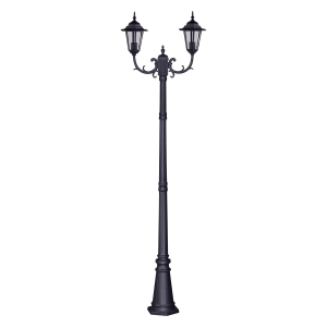Wysoka lampa stojąca do ogrodu K-7064A2/2 CZARNY z serii STANDARD Kaja Lighting