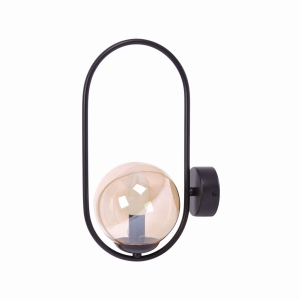 Estetyczny kinkiet z dekoracyjnym kloszem K-5125 z serii VENTA Kaja Lighting