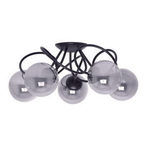 Dekoracyjna lampa sufitowa w kolorze grafitu K-5117 z serii RUBI Kaja Lighting