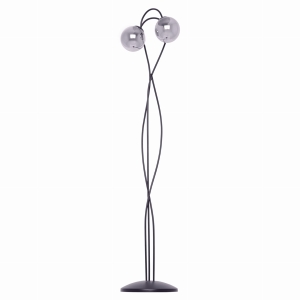 Efektowna lampa podłogowa z dwoma kloszami K-5119 z serii RUBI Kaja Lighting