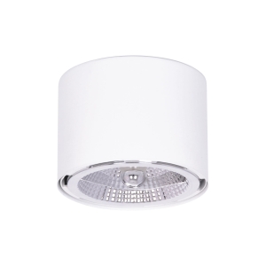 Biały spot w kształcie walca, do korytarza K-5133 z serii HORN Kaja Lighting