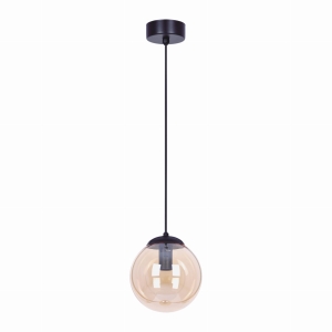 Pojedyncza lampa z bursztynowym kloszem K-5160 z serii DELTA Kaja Lighting