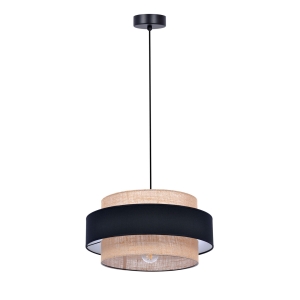 Ozdobna lampa wisząca z abażurem w stylu boho K-5231 z serii GATO Kaja Lighting