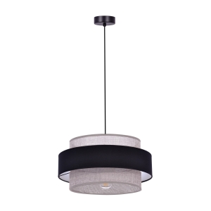 Klasyczna lampa wisząca z podwójnym abażurem K-5171 z serii ETELA Kaja Lighting