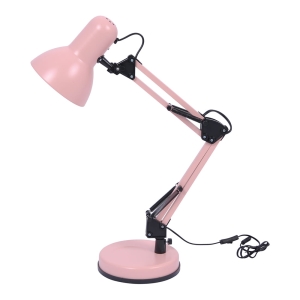 Pastelowa lampka biurkowa do pokoju dziewczynki K-MT-COSMO RÓŻOWY Kaja Lighting