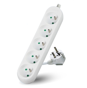 Przedłużacz LINEA 5-gniazd 3m z uziemieniem KGLAZ5G3M Kobi