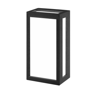 Kinkiet elewacyjny LED 10W aluminium czarna barwa neutralna 4000K