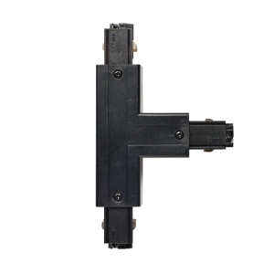 Łącznik T z funkcją zasilania czarny do szynoprzewodów 3-fazowych