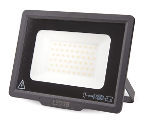 Naświetlacz LED oprawa halogenowa 50W 4000lm czarna IP65 Kobi