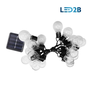 Girlanda solarna SOLAR 20 LED STARLIGHT barwa ciepła IP44 Kobi