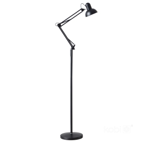 Lampa podłogowa AURIQ ST czarna KLLATCZ Kobi
