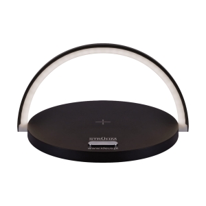 Lampka biurkowa z ładowaniem indukcyjnym SATURN LED BLACK 03863 Strühm