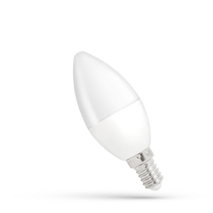 Żarówka świeczka LED 8W E14 neutralna 4000K WOJ+14221 Spectrum