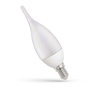 Żarówka świeczka E14 LED 7W barwa zimna WOJ+13805 Spectrum